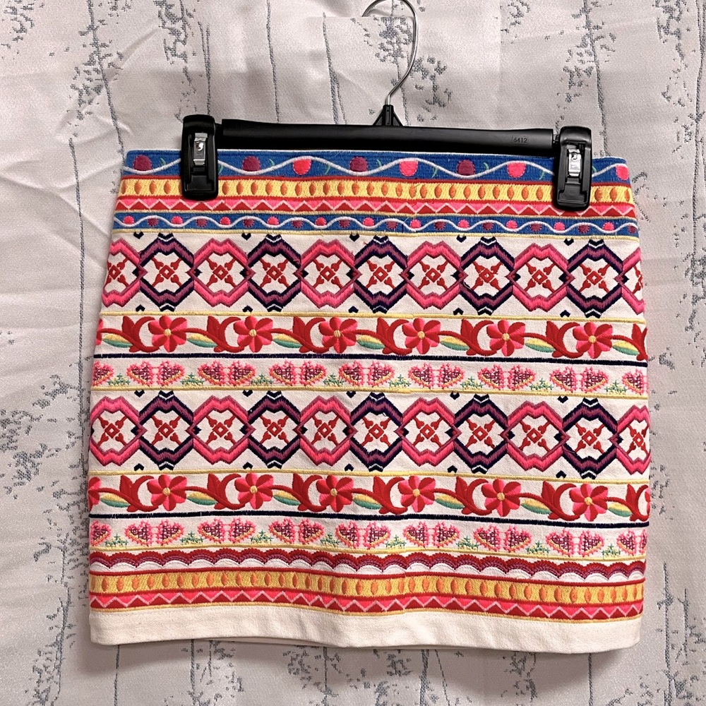 Anthropologie Harper Multi-color Skirt size S